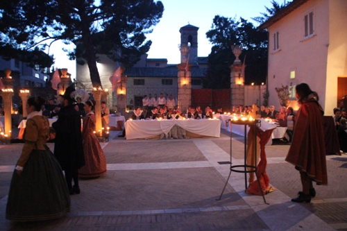 Quintana, si è alzato il sipario sul Gareggiare dei Convivi