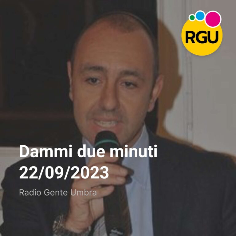 Dammi due minuti – 22/09/2023