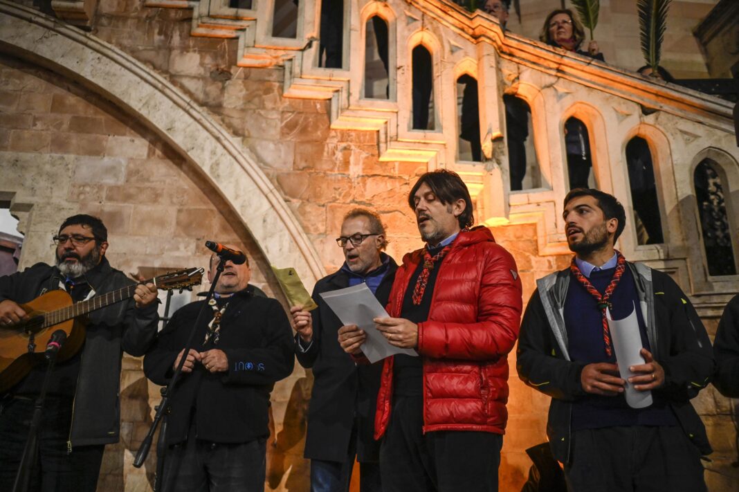 Il Cammino dietro la Croce, Pasqua 2024 (foto Alessio Vissani)
