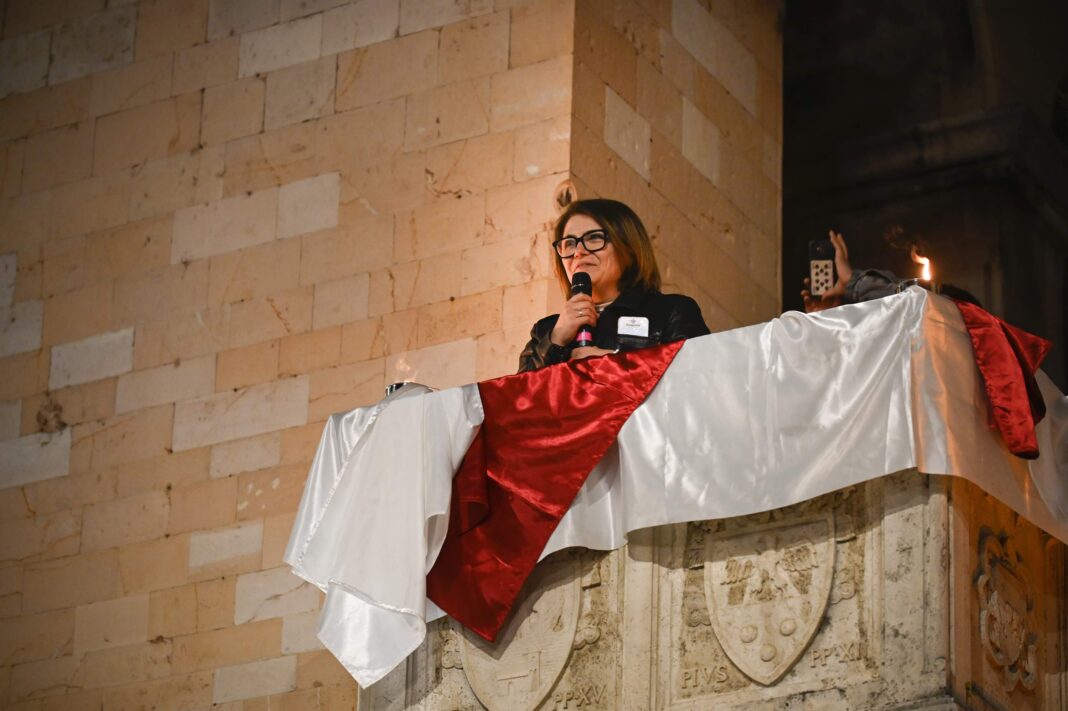 Il Cammino dietro la Croce, Pasqua 2024 (foto Alessio Vissani)