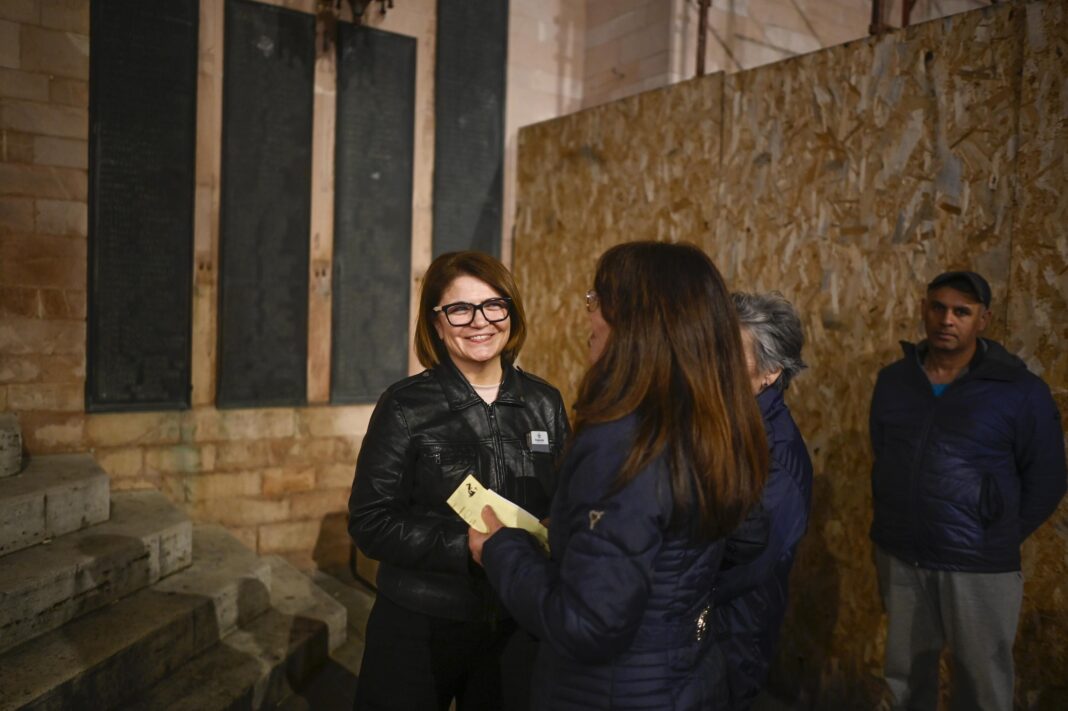Il Cammino dietro la Croce, Pasqua 2024 (foto Alessio Vissani)