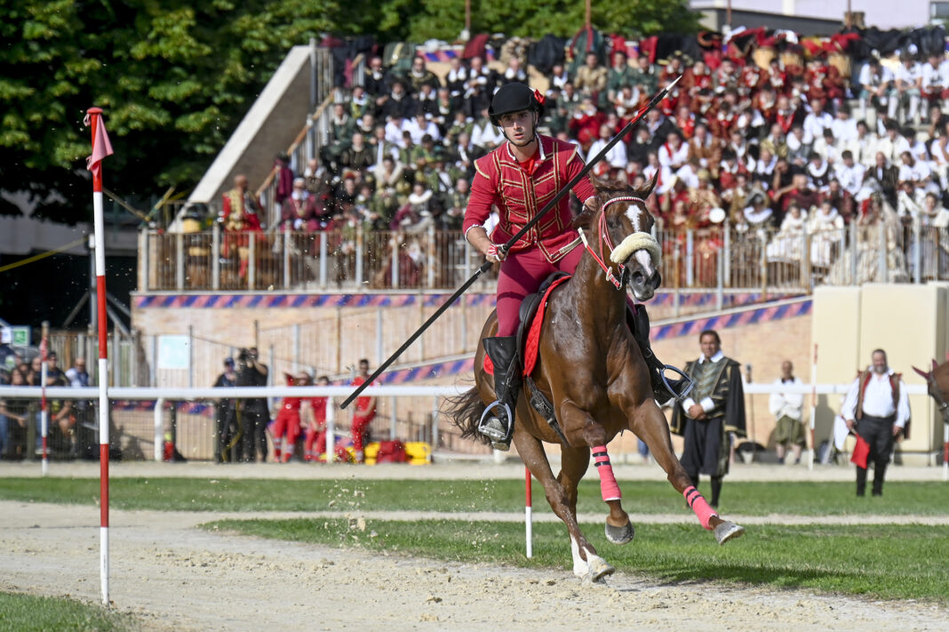 Adalberto Rauco con il Croce Bianca (foto Vissani)