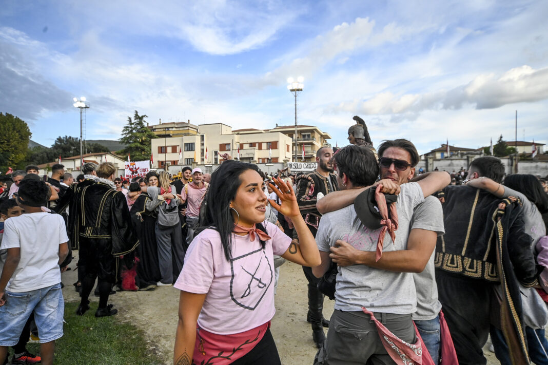 Giostra della Rivincita 2024, la festa dell'Ammanniti (foto Vissani)