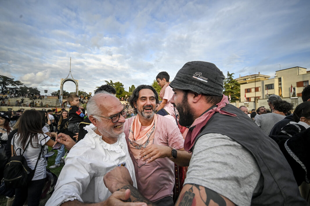 Giostra della Rivincita 2024, la festa dell'Ammanniti (foto Vissani)