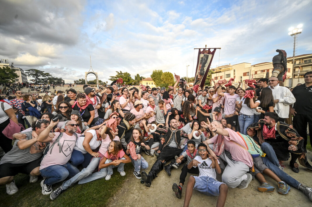 Giostra della Rivincita 2024, la festa dell'Ammanniti (foto Vissani)