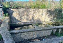 Da Auri 40mila euro per restaurare il lavatoio di San Vittore e il canale del Menotre