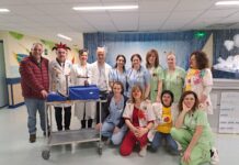 Oasi e Cisl Umbria donano una culla di Graf all’ospedale di Foligno