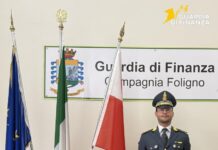 Cambio al vertice delle fiamme gialle di Foligno, arriva il tenente Luigi Bianco