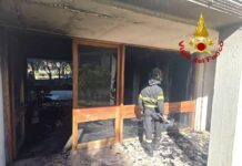 Foligno, incendio nel locale contatori di un condominio: evacuate sei famiglie